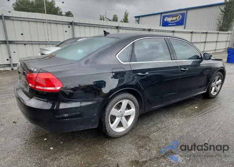 2015 Volkswagen Passat Se from USA, damaged, VIN 1VWBS7A36FC032332